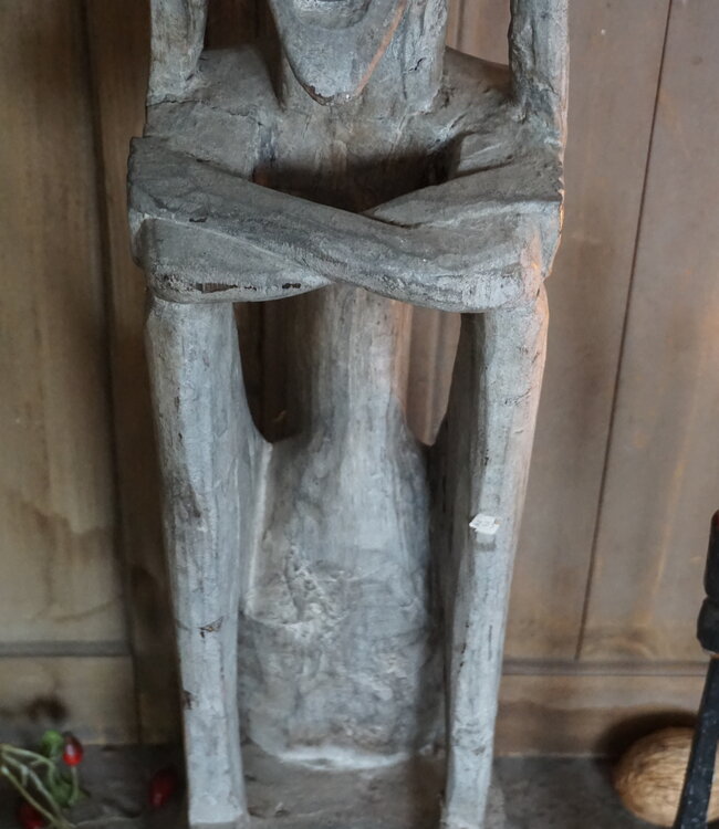 Rene Houtman Houten Tribal Pop | Indonesisch | H107 x B18 cm