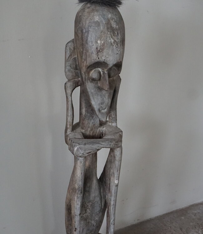 Rene Houtman Houten Tribal Pop | Indonesisch | H107 x B18 cm