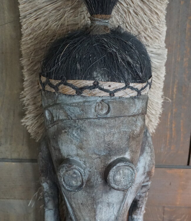 Rene Houtman Houten Tribal Pop | Indonesisch | H134 x B23 cm