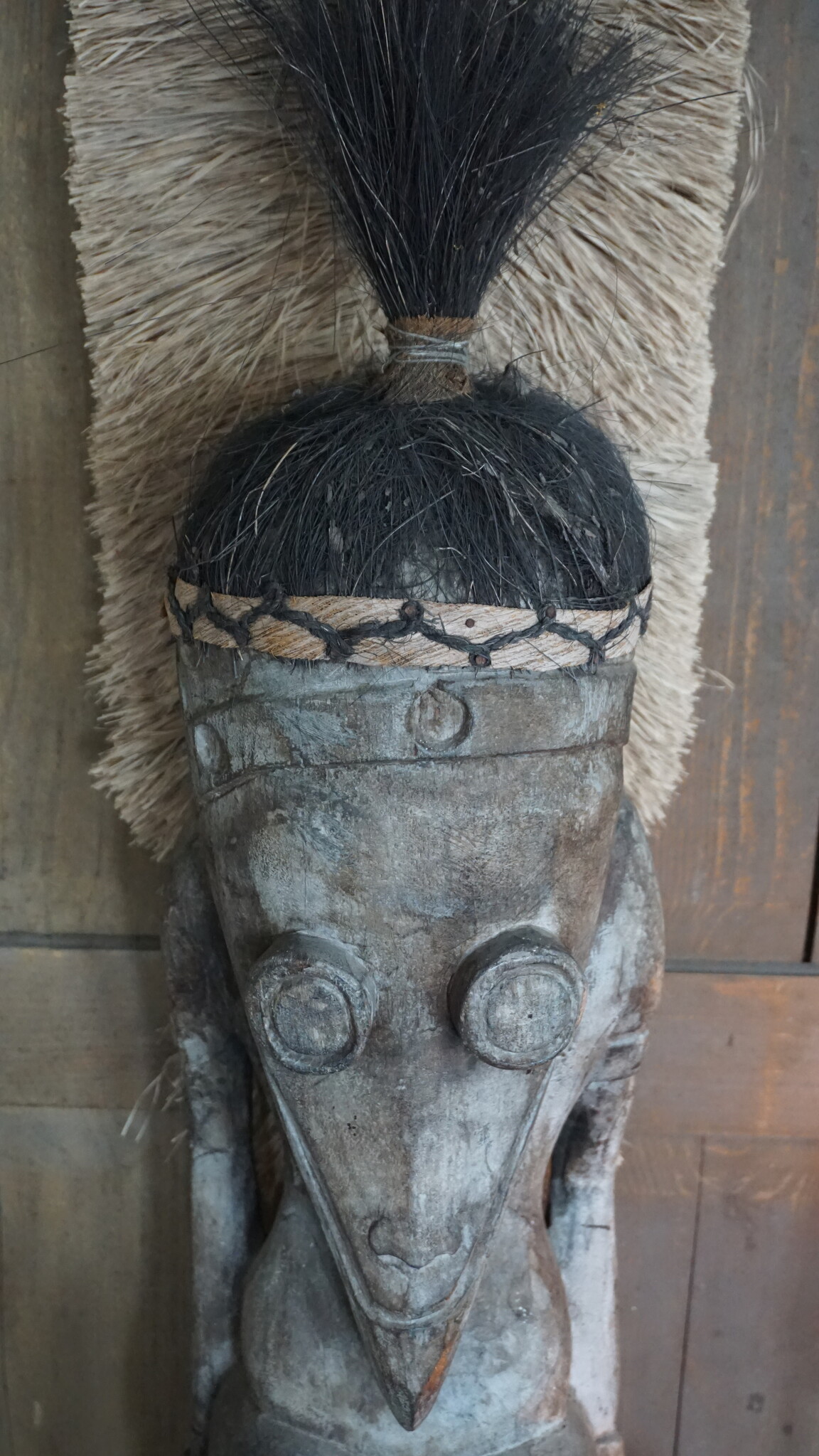 Rene Houtman Houten Tribal Pop | Indonesisch | H134 x B23 cm