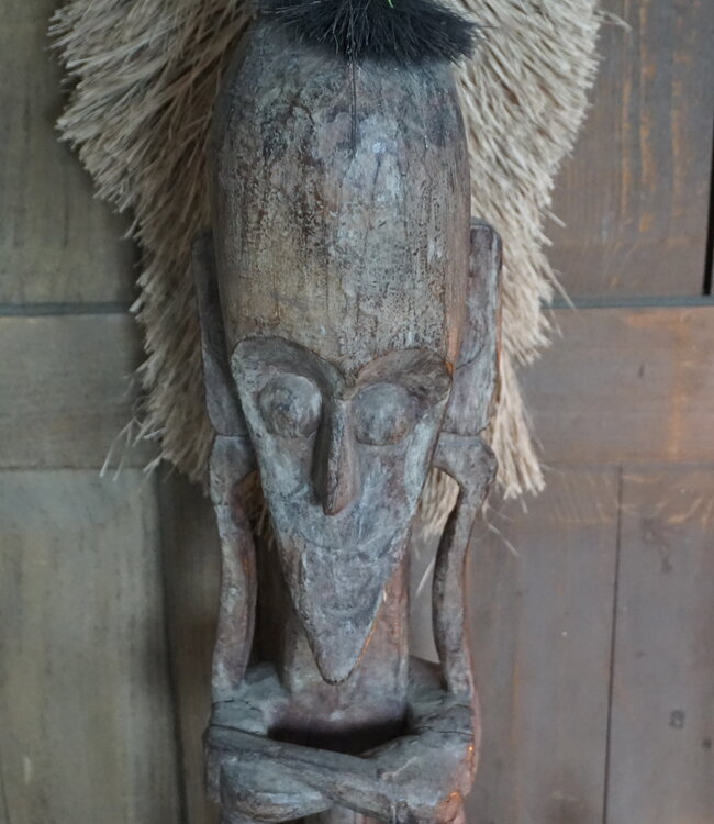 Rene Houtman Houten Tribal Pop | Indonesisch | H105 x B15 cm