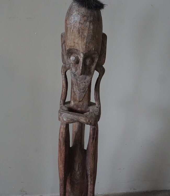 Rene Houtman Houten Tribal Pop | Indonesisch | H105 x B15 cm