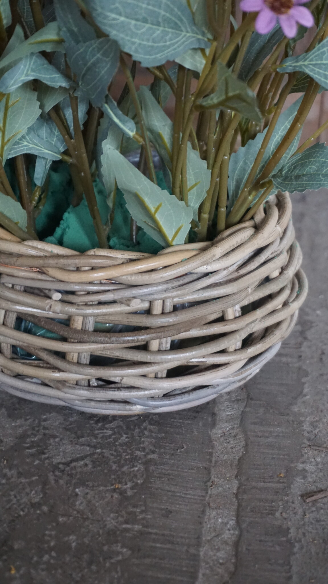 Rene Houtman Set Van 2 Ronde Manden | Rotan | Naturel