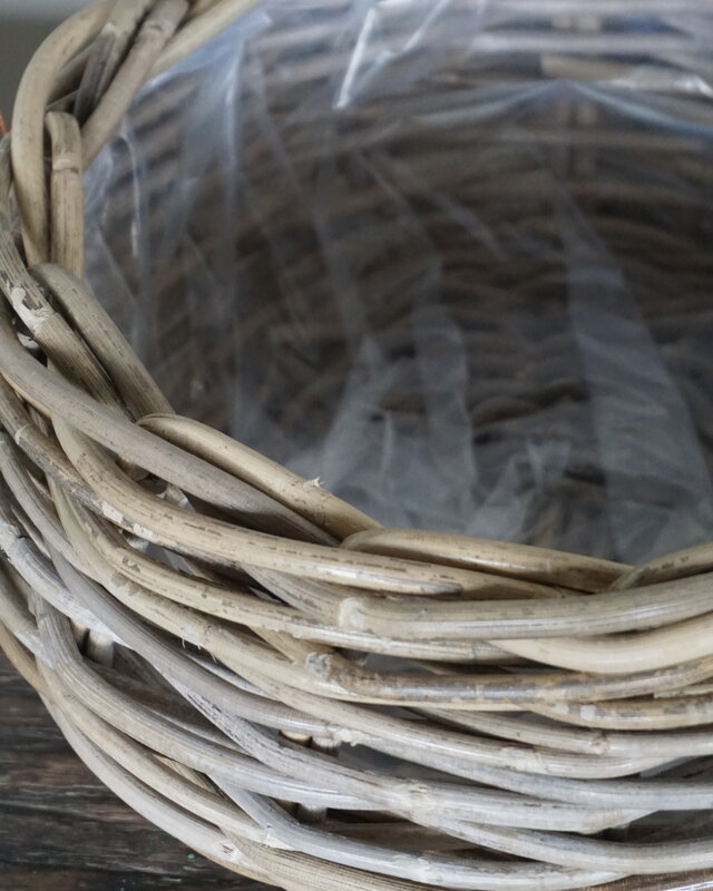 Rene Houtman Set Van 2 Ronde Manden | Rotan | Naturel