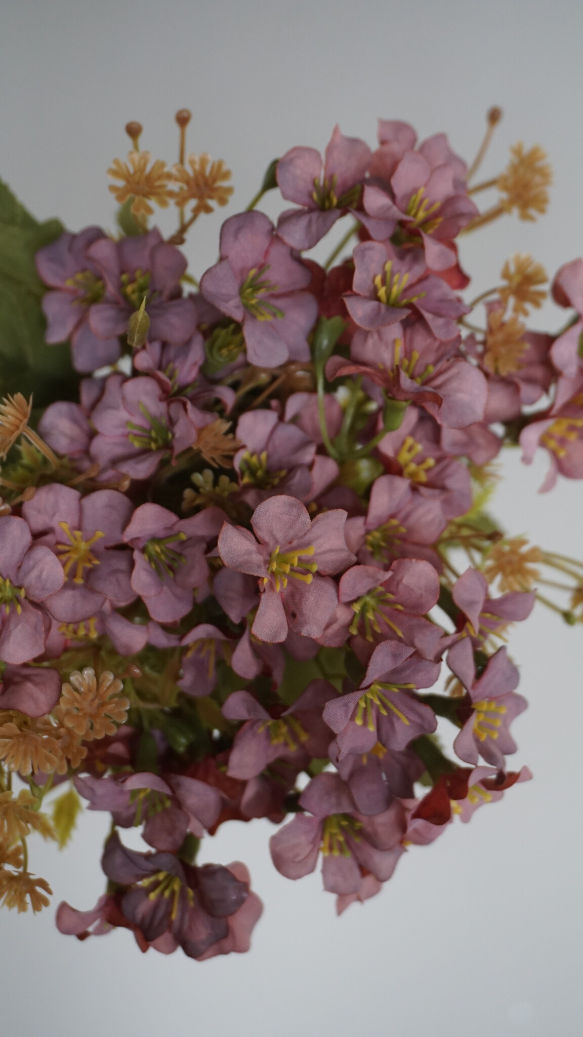 Rene Houtman Bundel Bloemen | Bruin/Roze | L40 cm