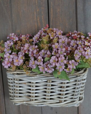 Rene Houtman Bundel Bloemen | Bruin/Roze | L40 cm