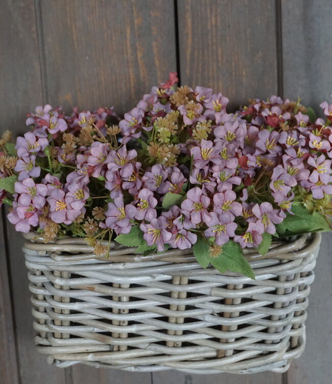 Rene Houtman Bundel Bloemen | Bruin/Roze | L40 cm