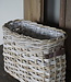 Rene Houtman Vensterbank Mand | Rotan | Small | H37 x B44 x D25 cm