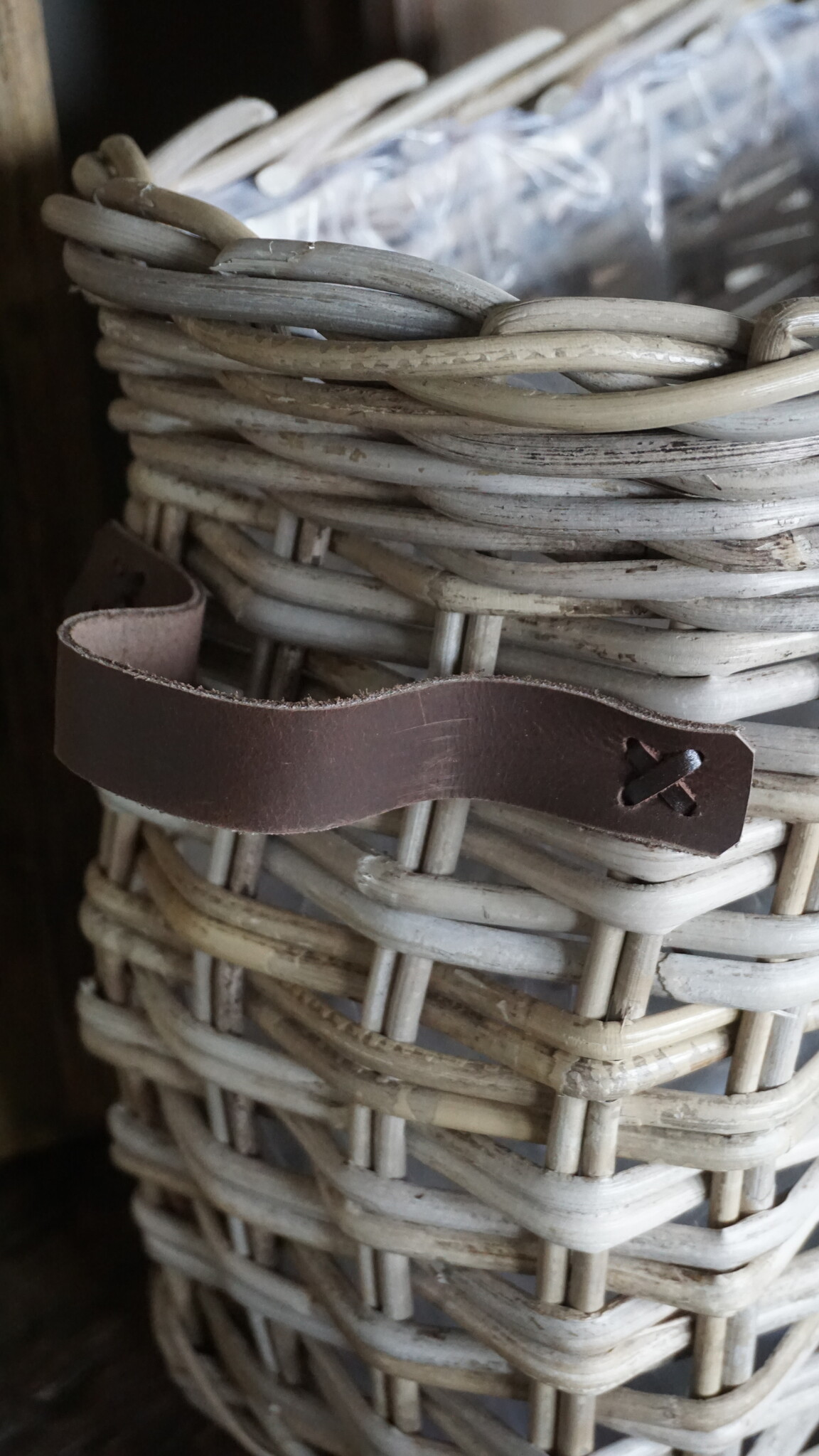 Rene Houtman Vensterbank Mand | Rotan | Small | H37 x B44 x D25 cm