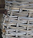 Rene Houtman Vensterbank Mand | Rotan | Medium | H40 x B45 x D17 cm