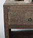 Rene Houtman Sidetable Wandtafel Oud Hout 2 Lades L100xD38xH90 cm
