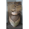 Oude Nepalese Pot + Sierketting | H80 x D55 cm