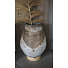 Oude Nepalese Pot + Sierketting | H73 x D50 cm