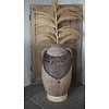 Oude Nepalese Pot + Sierketting | H81 x D40 cm