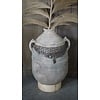 Oude Nepalese Pot + Sierketting | H65 x D41 cm