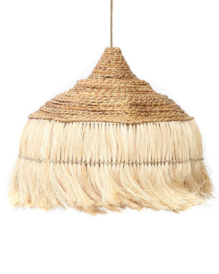 Bazar Bizar De Abaca Hoola Hanglamp - Naturel - L