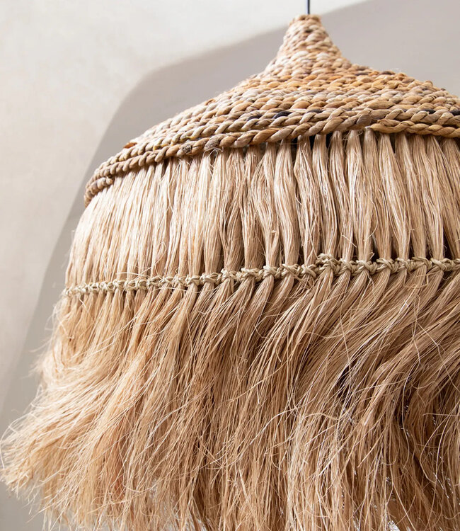 Bazar Bizar De Abaca Hoola Hanglamp - Naturel - L