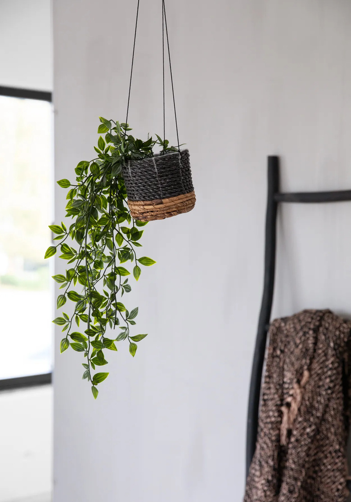 Bazar Bizar De Bananen Plantenhanger - Natuurlijk Zwart - S