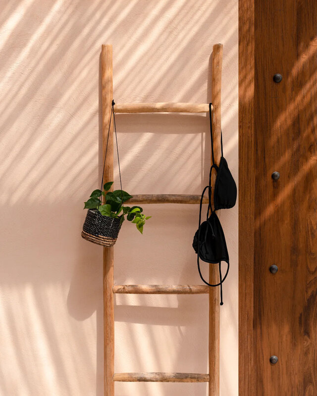 Bazar Bizar De Bananen Plantenhanger - Natuurlijk Zwart - S