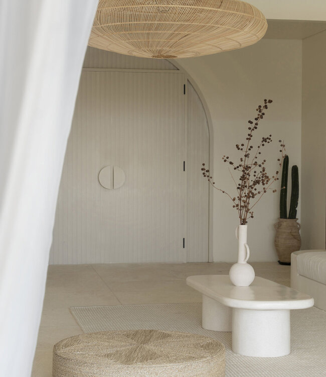 Bazar Bizar De Grote Poef - Naturel