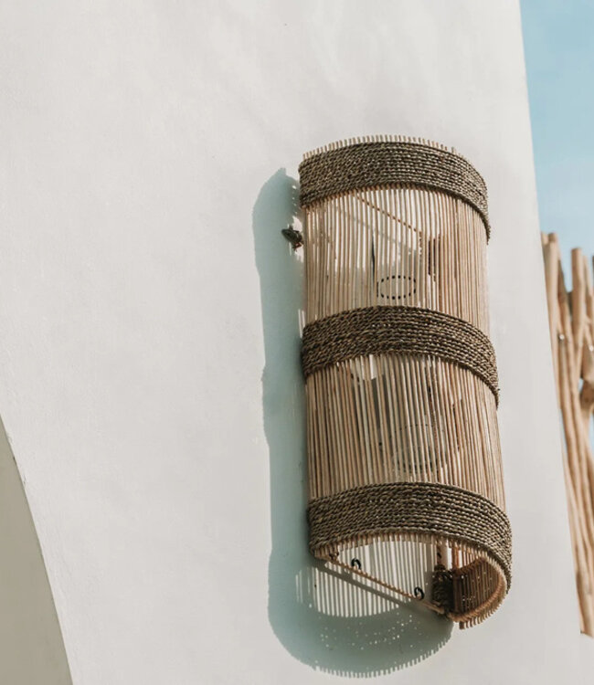 Bazar Bizar De Jalal wandlamp - Natuurlijk - M