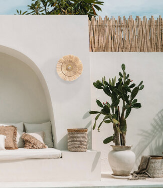 Bazar Bizar De Double Trouble Muurlamp - Naturel Goud - M