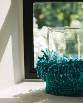 Bazar Bizar De Oh My Gee Kaarsenhouder - Aqua - XL
