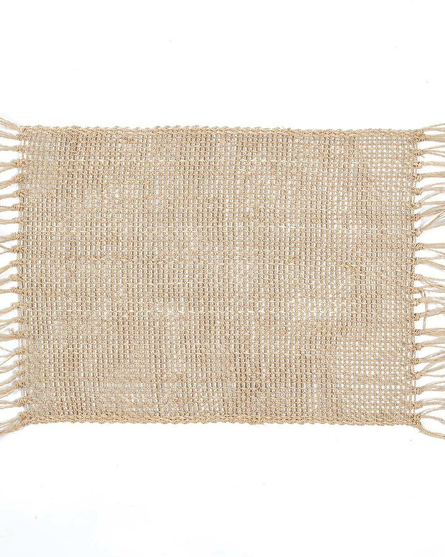Bazar Bizar De Isey Zeegras Placemat - Natuurlijk
