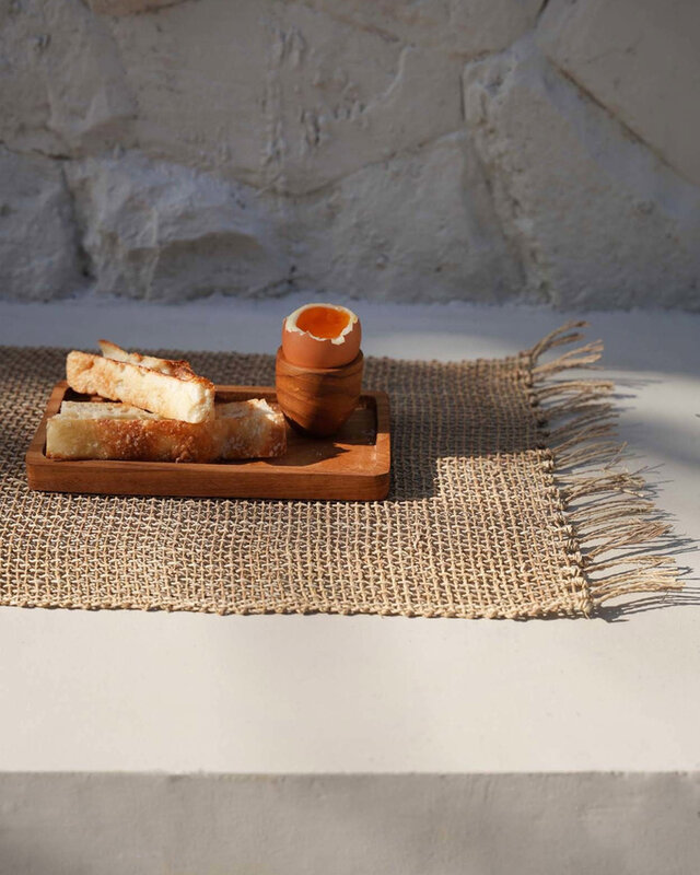Bazar Bizar De Isey Zeegras Placemat - Natuurlijk