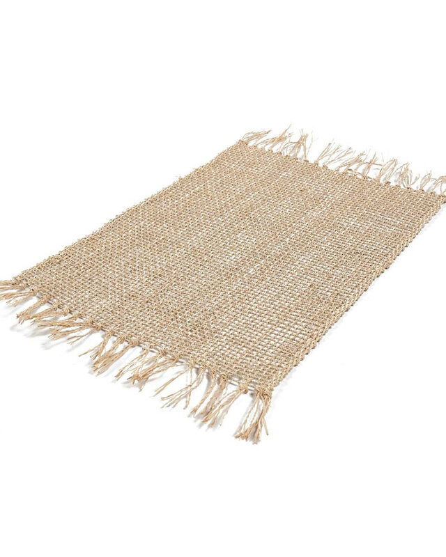 Bazar Bizar De Isey Zeegras Placemat - Natuurlijk