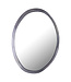 PTMD Limera Nikkel Aluminium Ronde Spiegel met Onregelmatige Rand S