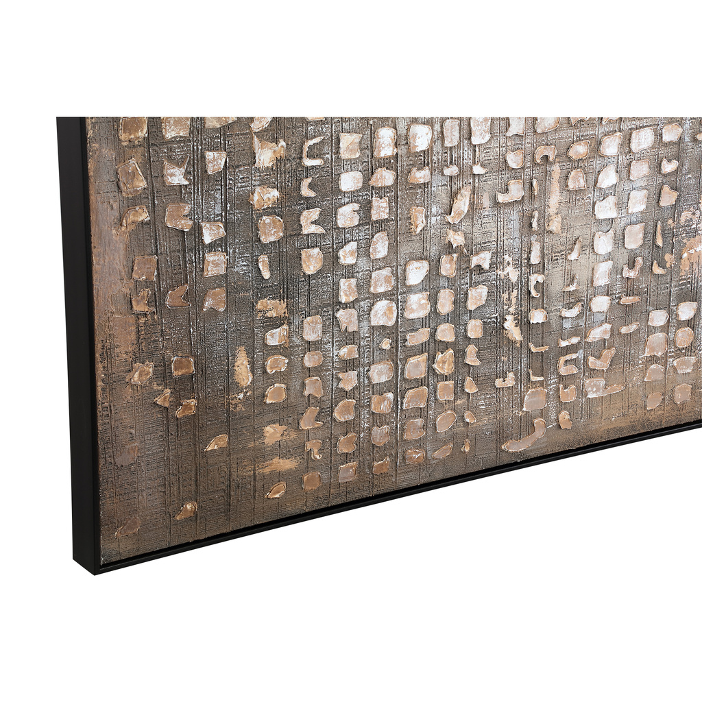 PTMD Pathe Gestructureerd Schilderij | Bruin | D122 cm