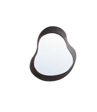 PTMD Barragh Bruine Massief Houten Organische Spiegel