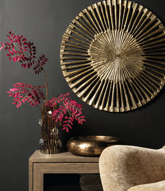 PTMD Marjun Wandpaneel L | Goud | D90 x H1 cm