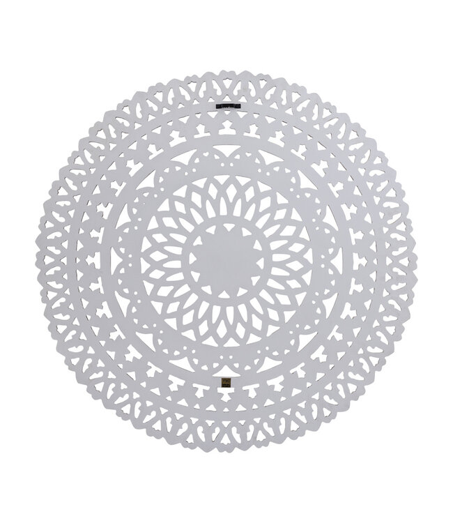 PTMD Farris Rond Wandpaneel S | Crème | D90 cm