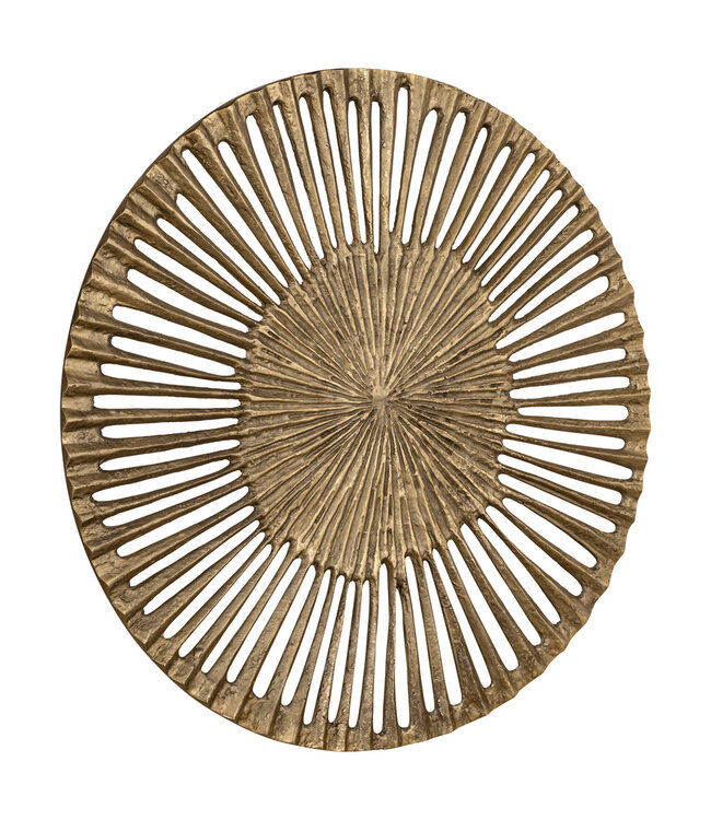 PTMD Marjun Wandpaneel L | Goud | D90 x H1 cm