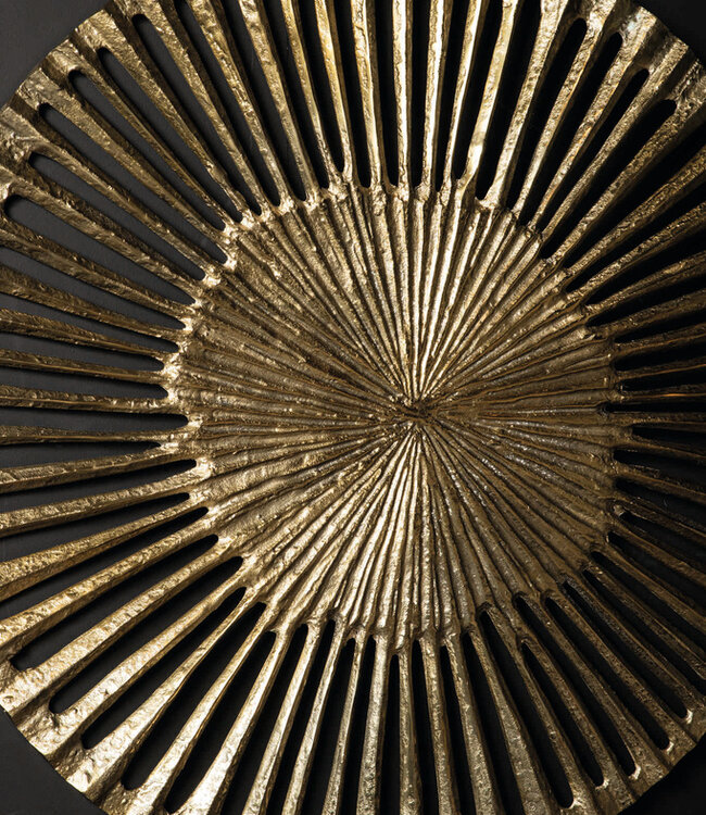 PTMD Marjun Wandpaneel L | Goud | D90 x H1 cm