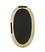 PTMD Noam Natuurlijke Mango Houten Ovale Spiegel