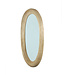 PTMD Noam Natuurlijke Mango Houten Ovale Spiegel