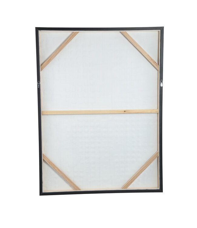 PTMD Pathe Canvas Schilderij | Bruin | H122 x B92 cm