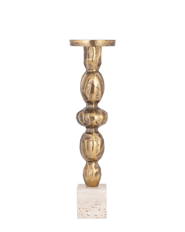 PTMD Malines Kaarsenhouder L | H43 x D11 cm