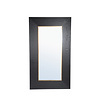 Zwarte Houten Spiegel Tiess Met Gouden Rand S