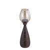 Midi Stormlicht S | Bruin Mangohout | H67 x D17 cm