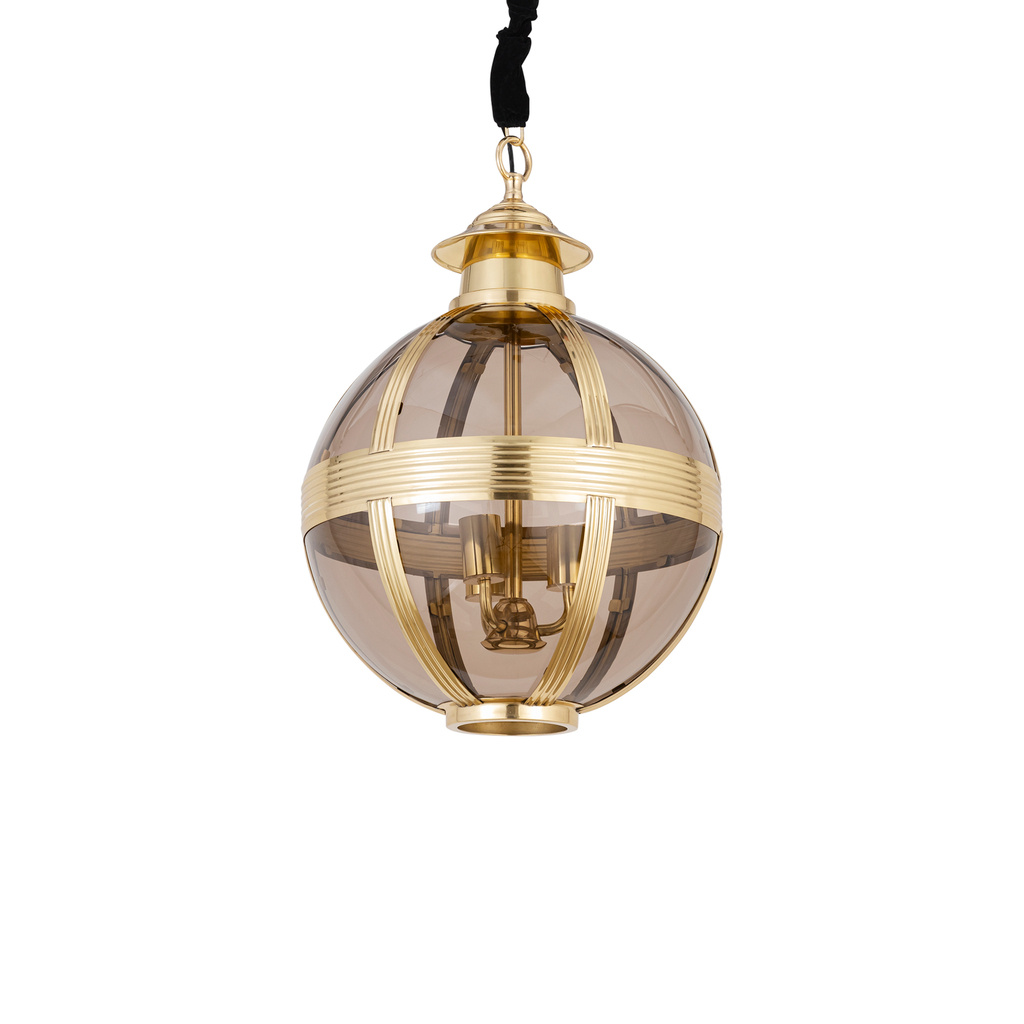 PTMD Mikk Hanglamp S | Antiek Glas | H66 x D46 cm
