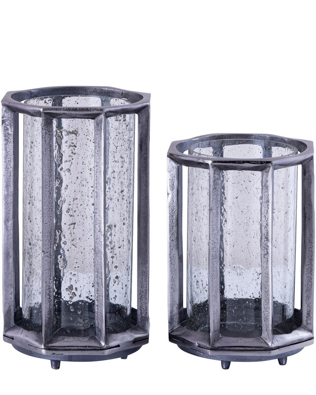 PTMD Connhal Stormlicht S | Zwart | H27 x B20 x D20 cm