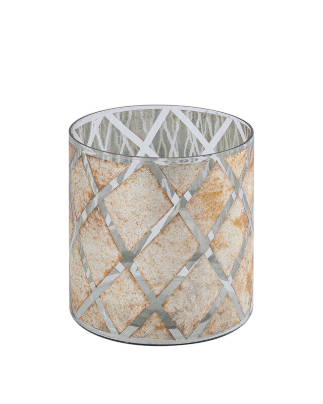 PTMD Farisa Stormlicht S | Zilver | H17 x D15 cm