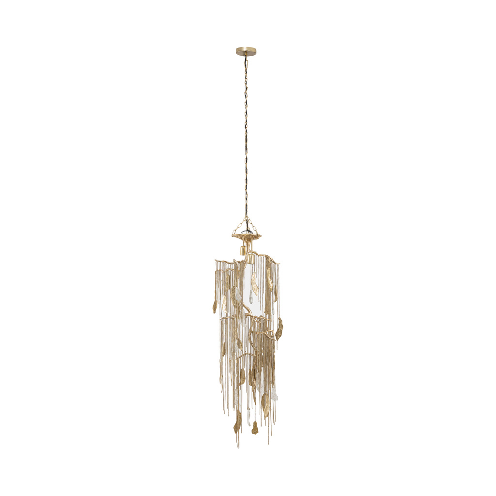 PTMD Wilco Hanglamp S | Messing | H98 x B48 x D41 cm