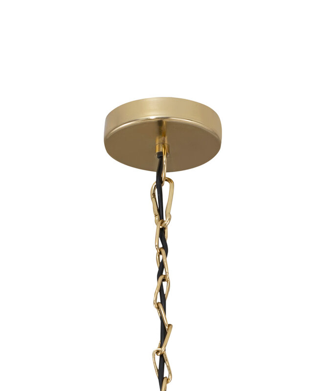 PTMD Wilco Hanglamp S | Messing | H98 x B48 x D41 cm