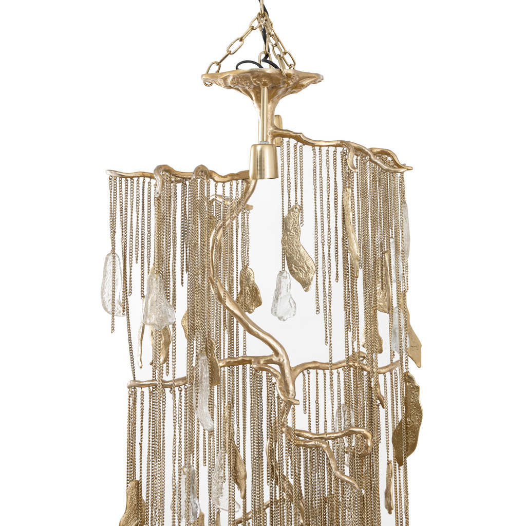 PTMD Wilco Hanglamp S | Messing | H98 x B48 x D41 cm