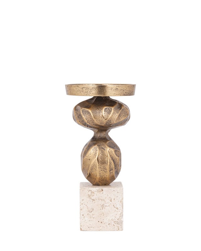 PTMD Malines Kaarsenhouder S | H23 x D11 cm
